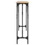 vidaXL Konzolový stolík dub sonoma 180x23x75 cm kompozitné drevo – Obrázok 5