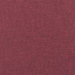 vidaXL Sklápacie kreslo vínovo-červené látkové – Obrázok 10