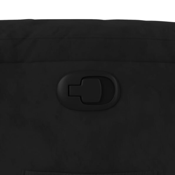 vidaXL Polohovacie kreslo čierne mikrovláknová látka – Obrázok 9