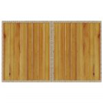 vidaXL Záhradný stôl s drevenou doskou béžový 110x68x70 cm polyratan – Obrázok 7