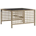 vidaXL 3dielna rohová záhr. sedacia sada vankúšmi mix béžový polyratan – Obrázok 8