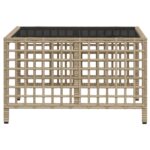 vidaXL 3dielna rohová záhr. sedacia sada vankúšmi mix béžový polyratan – Obrázok 9