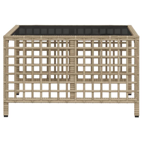 vidaXL 3dielna rohová záhr. sedacia sada vankúšmi mix béžový polyratan – Obrázok 9