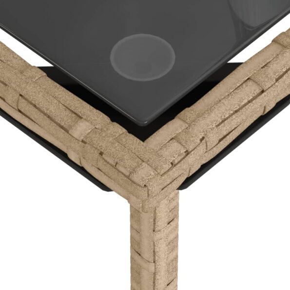 vidaXL 3-dielna záhradná súprava pohoviek s vankúšmi béžová polyratan – Obrázok 11