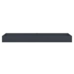 vidaXL Umývadlo minerálny/mramorový odliatok 120x46x11cm antracitové – Obrázok 4