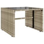 vidaXL 4-dielna záhradná sedacia súprava a vankúše svetlosivá – Obrázok 6