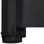 vidaXL Výsuvná bránka pre domáce zvieratá, čierna 102,5x125 cm – Obrázok 7