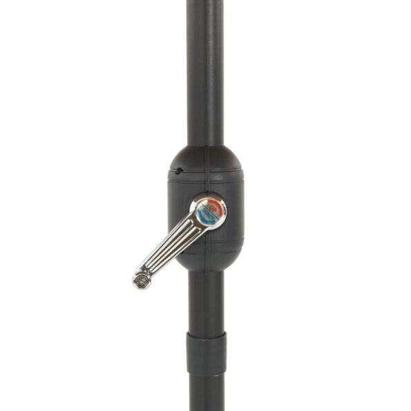 vidaXL Záhradný slnečník s oceľovou tyčou hnedý 268x268x226 cm – Obrázok 9