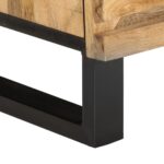 vidaXL Nočný stolík 40x33x46 cm surové masívne mango – Obrázok 7