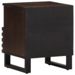 vidaXL Nočné stolíky 2 ks 40x34x46 cm masívne mangovníkové drevo – Obrázok 6