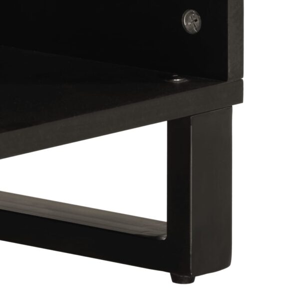 vidaXL TV skrinka 100x34x46 cm, mangový masív – Obrázok 9