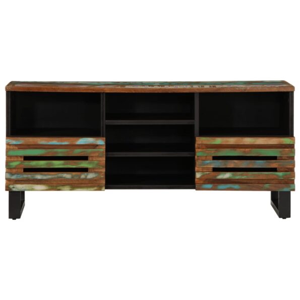 vidaXL TV skrinka 100x34x46 cm, akáciový masív – Obrázok 2