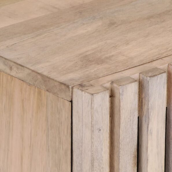 vidaXL Kúpeľňová skrinka 38x34x58 cm masívny mangovník – Obrázok 7