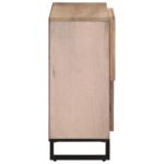vidaXL Komoda 80x34x75 cm mangovníkový masív – Obrázok 4