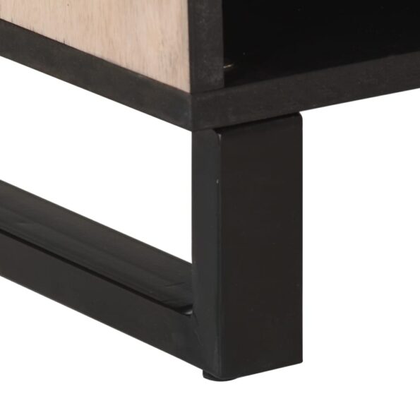 vidaXL Komoda 80x34x75 cm mangovníkový masív – Obrázok 9