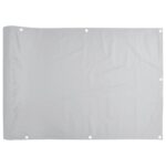 vidaXL Záhradná tieniaca fólia sivá 500x90 m PVC – Obrázok 2