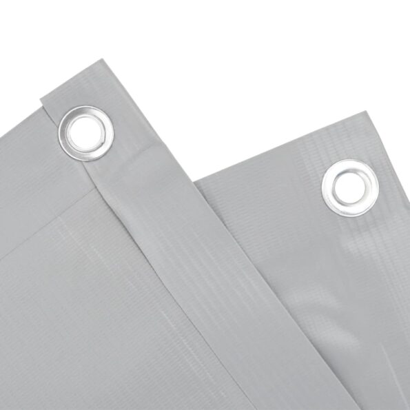 vidaXL Záhradná tieniaca fólia sivá 600x90 m PVC – Obrázok 4