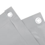 vidaXL Balkónová zástena, sivá 400x120 cm, PVC – Obrázok 4