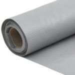 vidaXL Balkónová zástena, sivá 400x120 cm, PVC – Obrázok 5