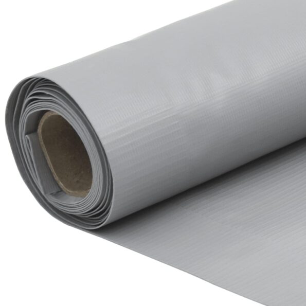 vidaXL Záhradná tieniaca fólia sivá 800x120 m PVC – Obrázok 5