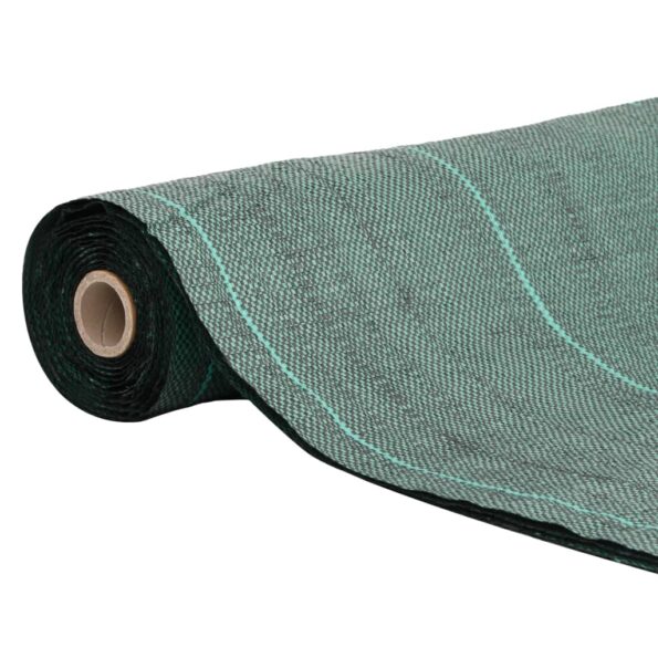 vidaXL Membrána proti burine zelená 1x100 m PP – Obrázok 2