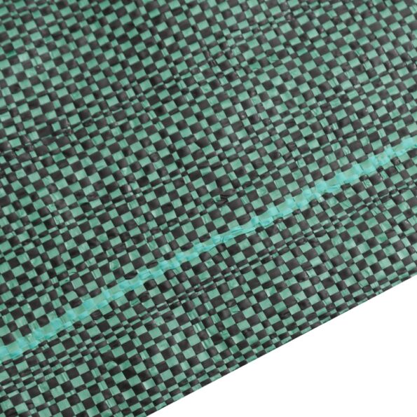 vidaXL Membrána proti burine zelená 1x100 m PP – Obrázok 6