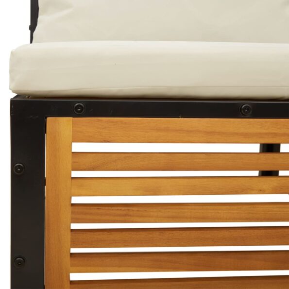 vidaXL 6-dielna záhradná sedacia súprava s vankúšmi akáciový masív – Obrázok 10