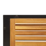 vidaXL 9-dielna záhradná sedacia súprava s vankúšmi akáciový masív – Obrázok 11