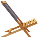 vidaXL Skladacie záhr. stoličky 8 ks antracitové látka a masívne drevo – Obrázok 5