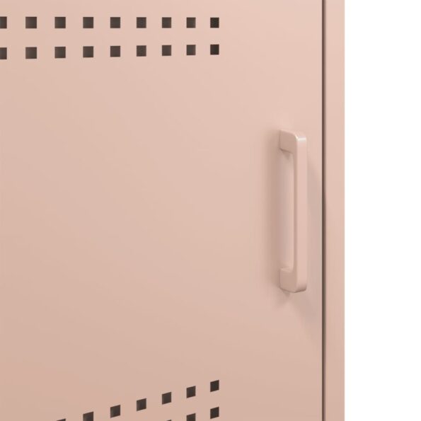 vidaXL Nočné stolíky 2 ks ružové 36x39x50,5 cm oceľ – Obrázok 12