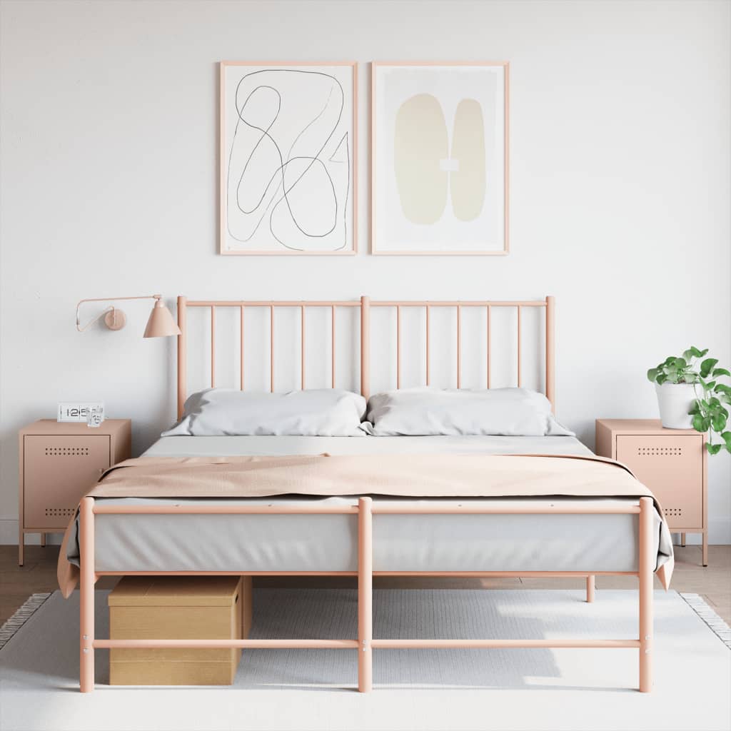 VXL8721102388750_m_en_hd_1.jpg vidaXL Nočné stolíky 2 ks ružové 36x39x50,5 cm oceľ – Obrázok 1