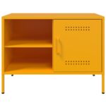 vidaXL TV skrinky 2 ks horčicovo-žlté 68x39x50,5 cm oceľ – Obrázok 6