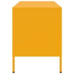 vidaXL TV skrinky 2 ks horčicovo-žlté 68x39x50,5 cm oceľ – Obrázok 8
