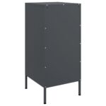vidaXL Komody 2ks antracitové 36x39x79 cm oceľ valcovaná za studena – Obrázok 9