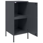 vidaXL Komody 2ks antracitové 36x39x79 cm oceľ valcovaná za studena – Obrázok 10