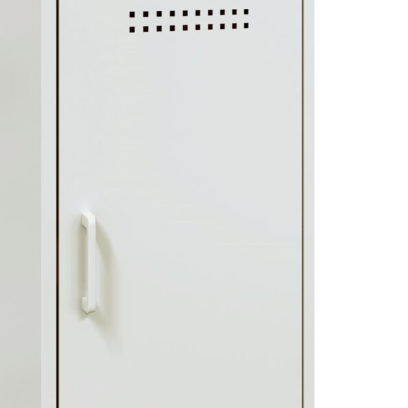 vidaXL Komoda biela 36x39x79 cm oceľ valcovaná za studena – Obrázok 12