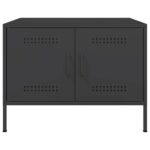 vidaXL Konferenčný stolík čierny 68x50x50,5 cm oceľ valc. za studena – Obrázok 5