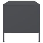 vidaXL Konferenčný stolík antracit 68x50x50,5 cm oceľ – Obrázok 6