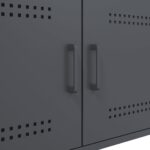 vidaXL Konferenčný stolík antracit 68x50x50,5 cm oceľ – Obrázok 10