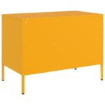vidaXL TV skrinky 2 ks horčicovo-žlté 68x39x50,5 cm oceľ – Obrázok 9