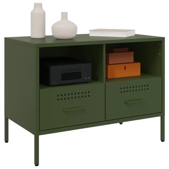 VXL8721102390135_g_en_hd_2.jpg vidaXL TV skrinky 2 ks olivové 36x39x50,5 cm oceľ valcov. za studena – Obrázok 4