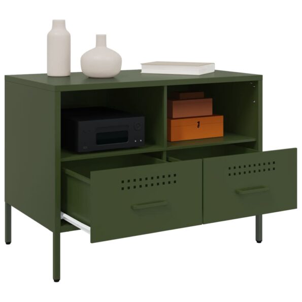 VXL8721102390135_g_en_hd_3.jpg vidaXL TV skrinky 2 ks olivové 36x39x50,5 cm oceľ valcov. za studena – Obrázok 5