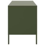 vidaXL TV skrinky 2 ks olivové 36x39x50,5 cm oceľ valcov. za studena – Obrázok 8