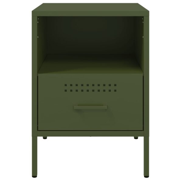 VXL8721102390258_g_en_hd_4.jpg vidaXL Nočné stolíky 2ks olivové 36x39x50,5cm oceľ valcov. za studena – Obrázok 6