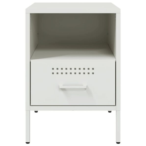 VXL8721102390272_g_en_hd_4.jpg vidaXL Nočné stolíky 2ks biele 36x39x50,5 cm oceľ valcovaná za studena – Obrázok 6