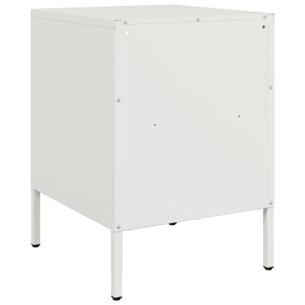 VXL8721102390272_g_en_hd_6.jpg vidaXL Nočné stolíky 2ks biele 36x39x50,5 cm oceľ valcovaná za studena – Obrázok 8