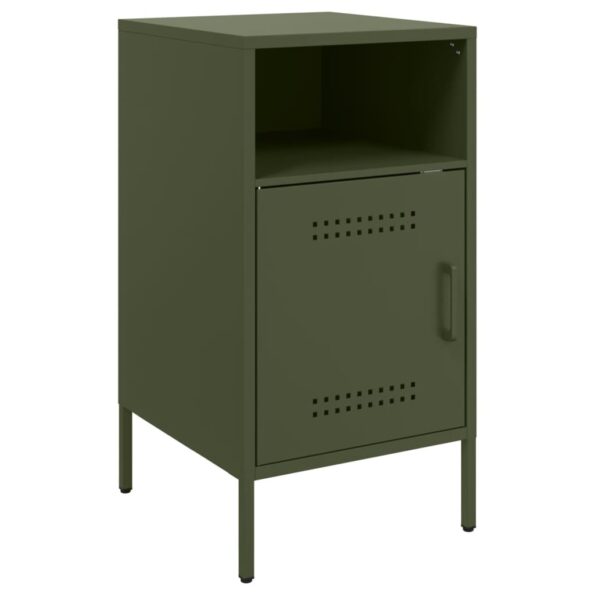 VXL8721102390371_g_en_hd_3.jpg vidaXL Nočné stolíky 2 ks olivové 36x39x68 cm oceľ valcov. za studena – Obrázok 5