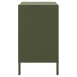 vidaXL Nočné stolíky 2 ks olivové 36x39x68 cm oceľ valcov. za studena – Obrázok 7