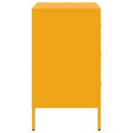 vidaXL Nočné stolíky 2 ks horčicovožlté 36x39x68 cm oceľ – Obrázok 7