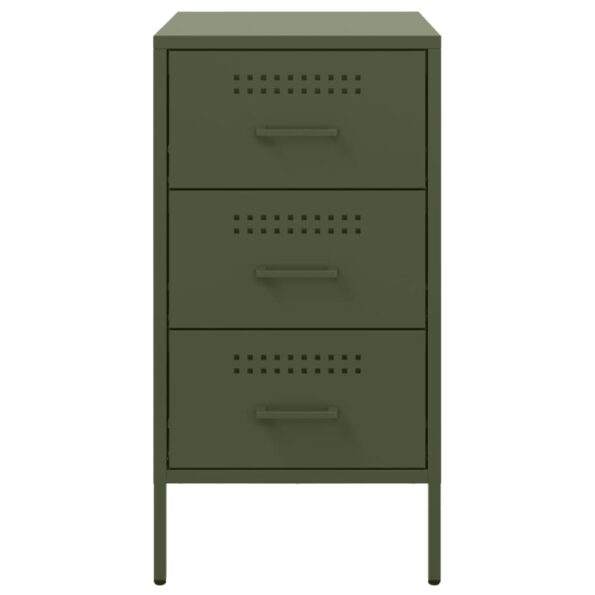 VXL8721102390494_g_en_hd_4.jpg vidaXL Nočné stolíky 2 ks olivové 36x39x68 cm oceľ valcov. za studena – Obrázok 6